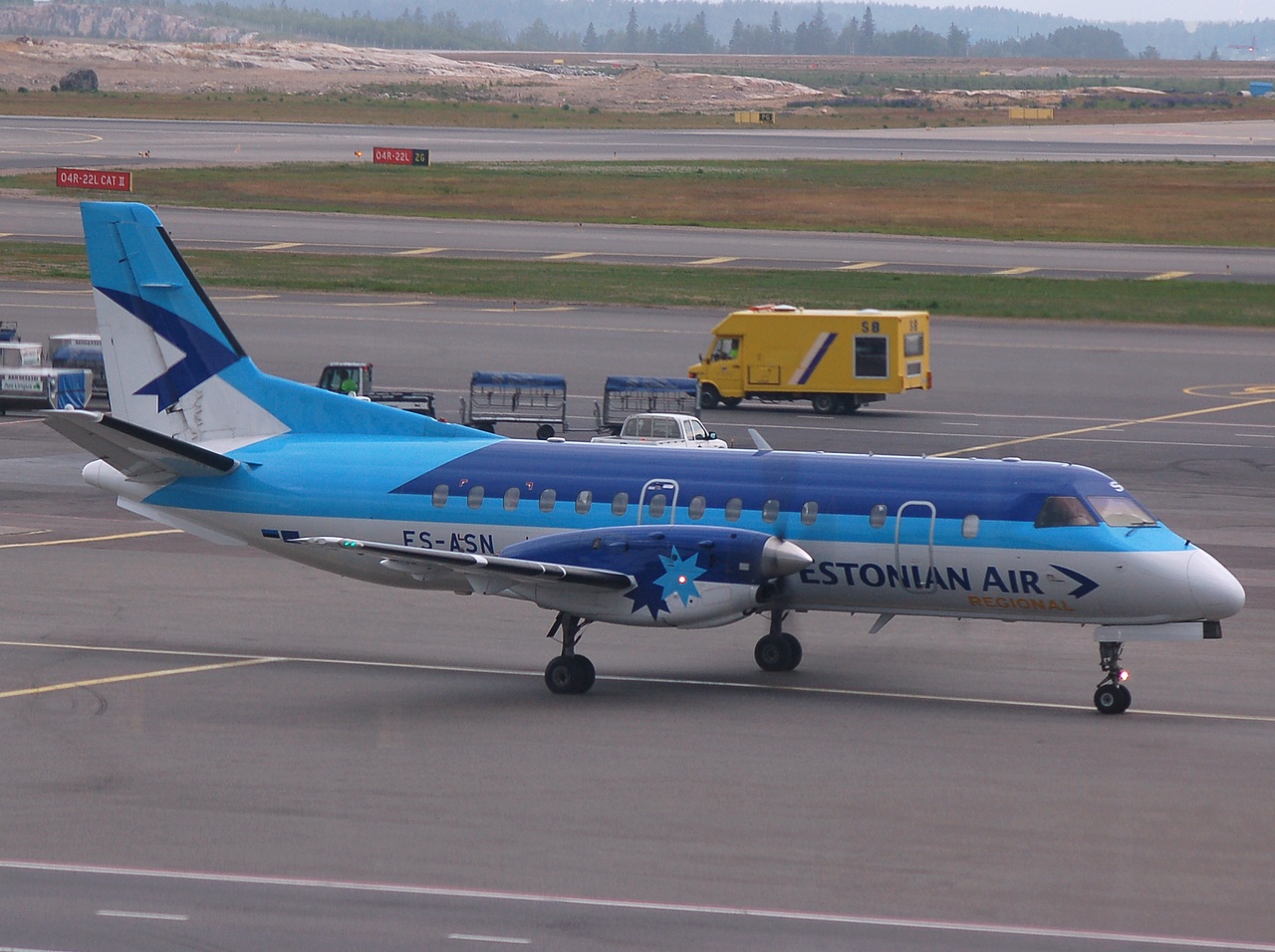 ES-ASN - Saab 340A - Estonian Air Regional - HEL - 08-06-2008