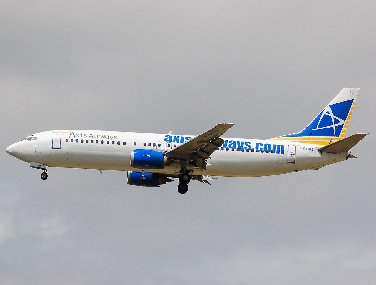 F-GLXQ - 737-4Y0 - Axis Airways - CDG - 09-07-2008