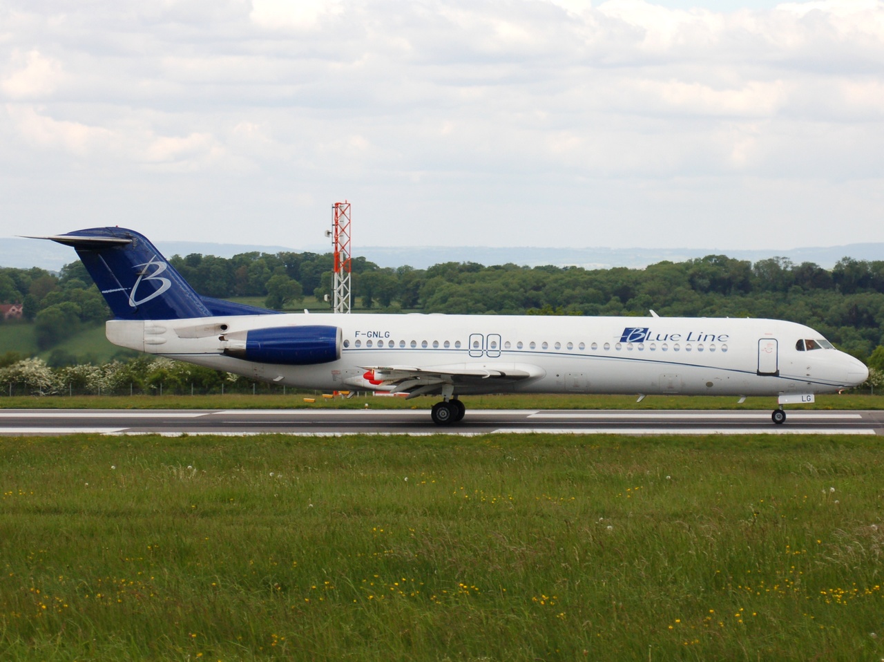 F-GNLG - Fokker 100 - Blue Line - BRS - 19-05-2008