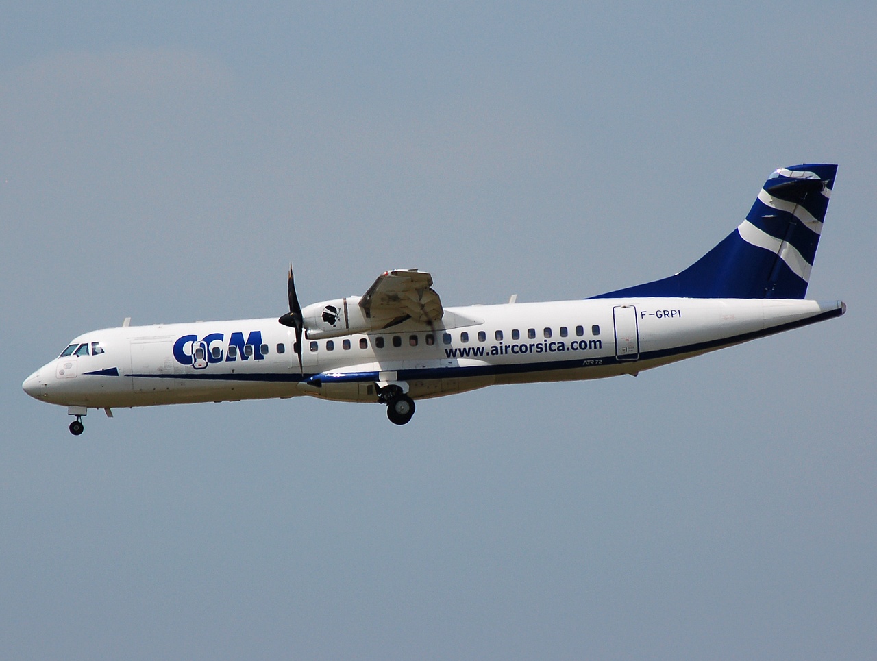 F-GRPI - ATR 72-500 (72-212A) - CCM Airlines - FCO - 10-06-2008