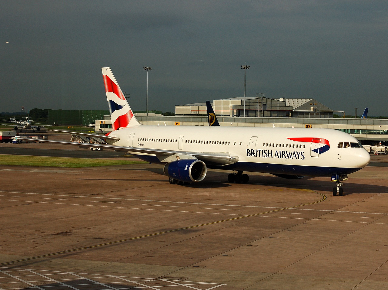G-BNWY - 767-336(ER) - British Airways - MAN - 14-05-2008