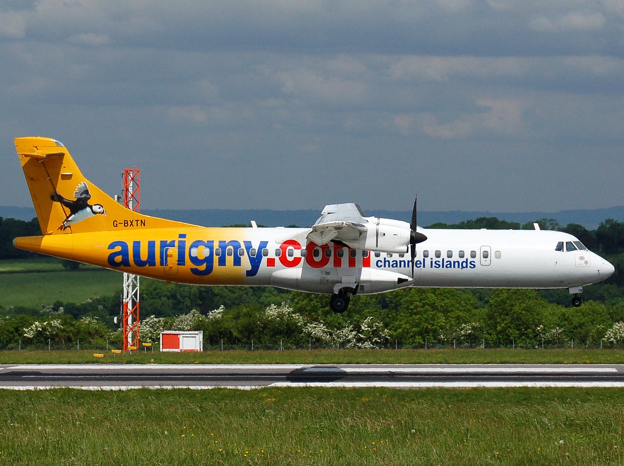G-BXTN - ATR 72-202 - Aurigny Air Services - BRS - 19-05-2008