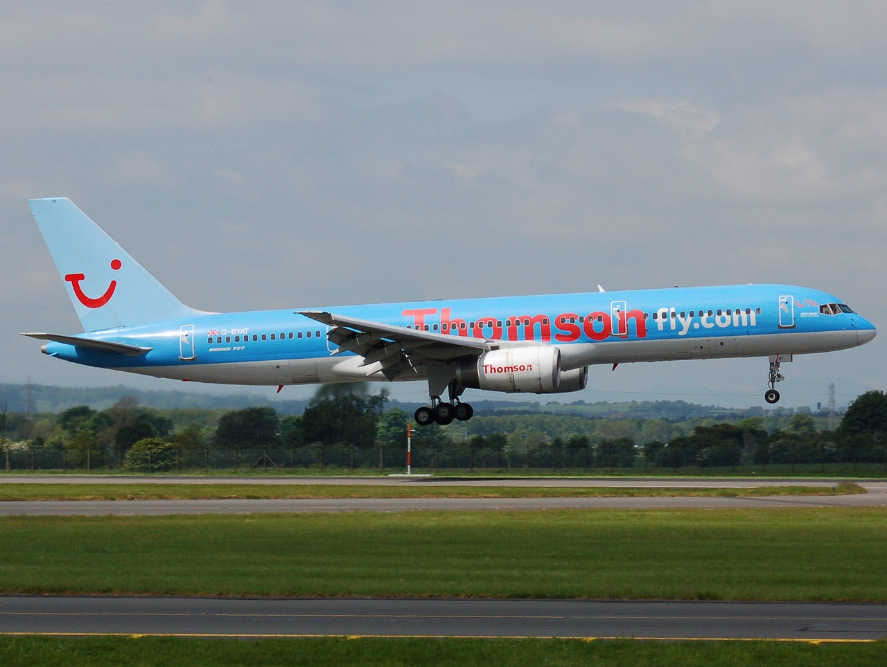 G-BYAT - 757-204 - Thomsonfly - GLA - 16-05-2008