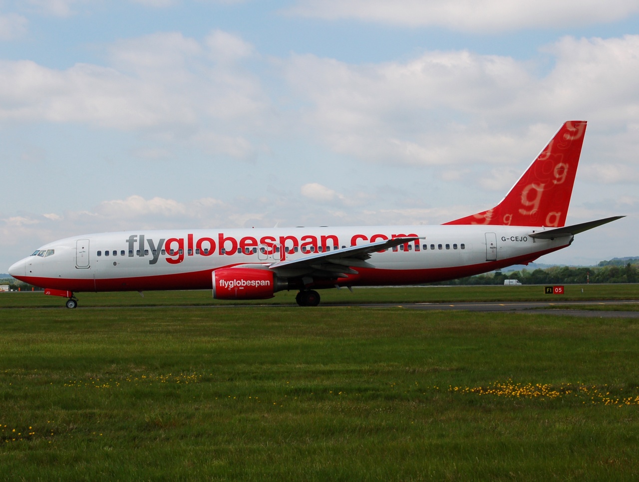 G-CEJO - 737-8BK - Flyglobespan - GLA - 25-06-2008