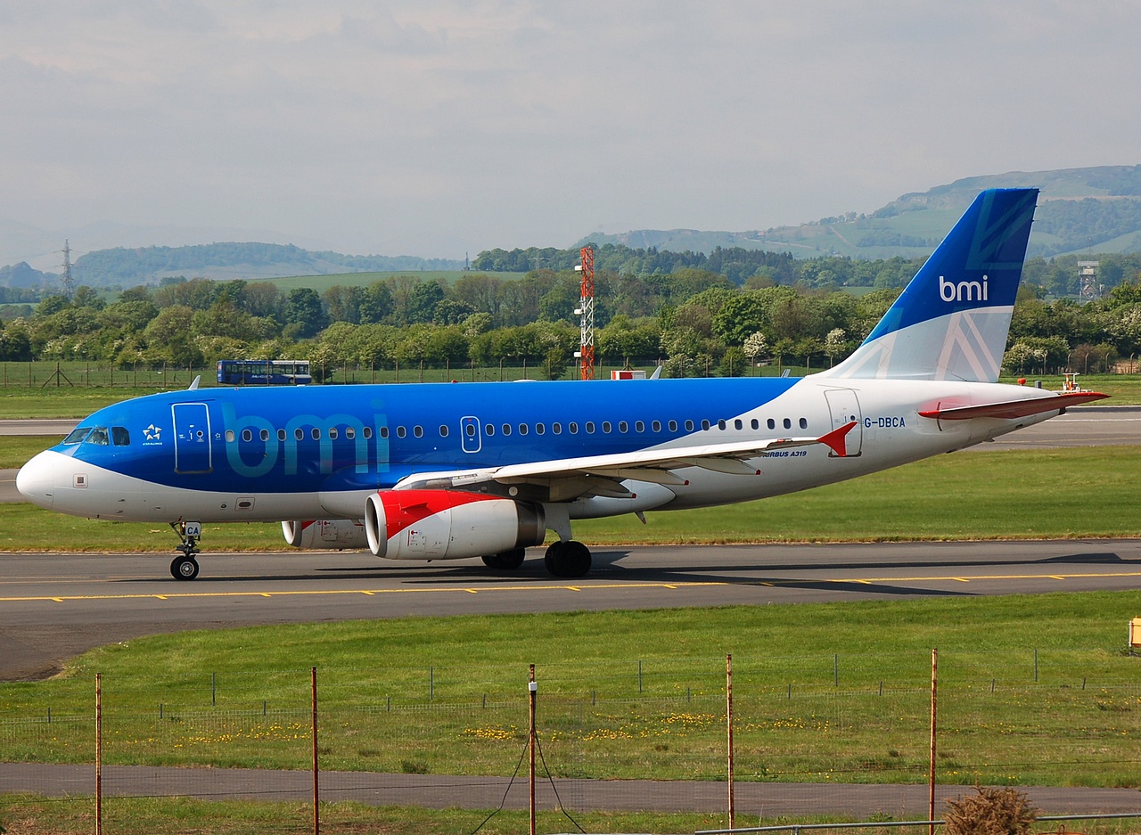 G-DBCA - A319-131 - bmi British Midland - GLA - 16-05-2008