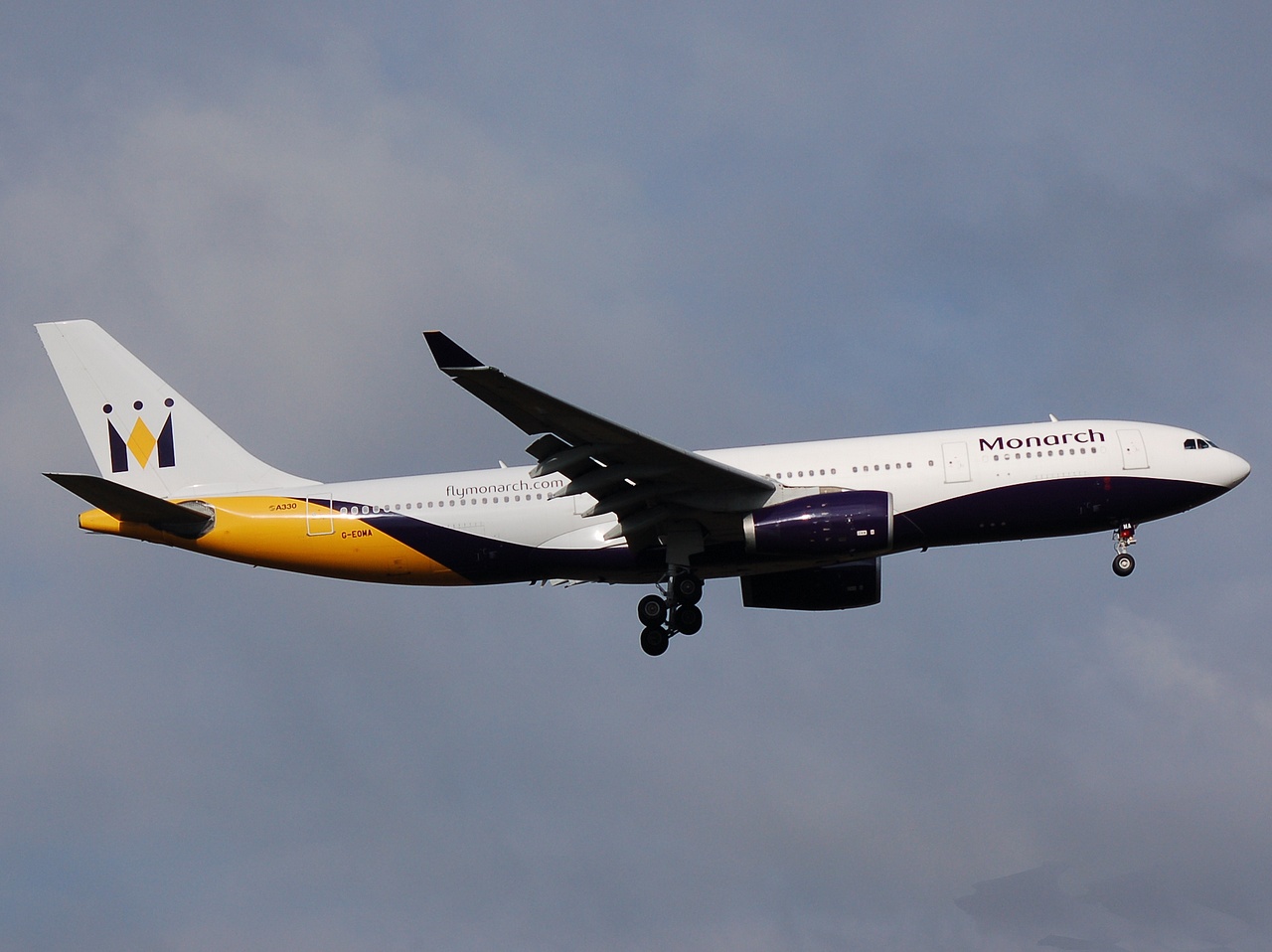 G-EOMA - A330-243 - Monarch Airlines - STN - 04-03-2008