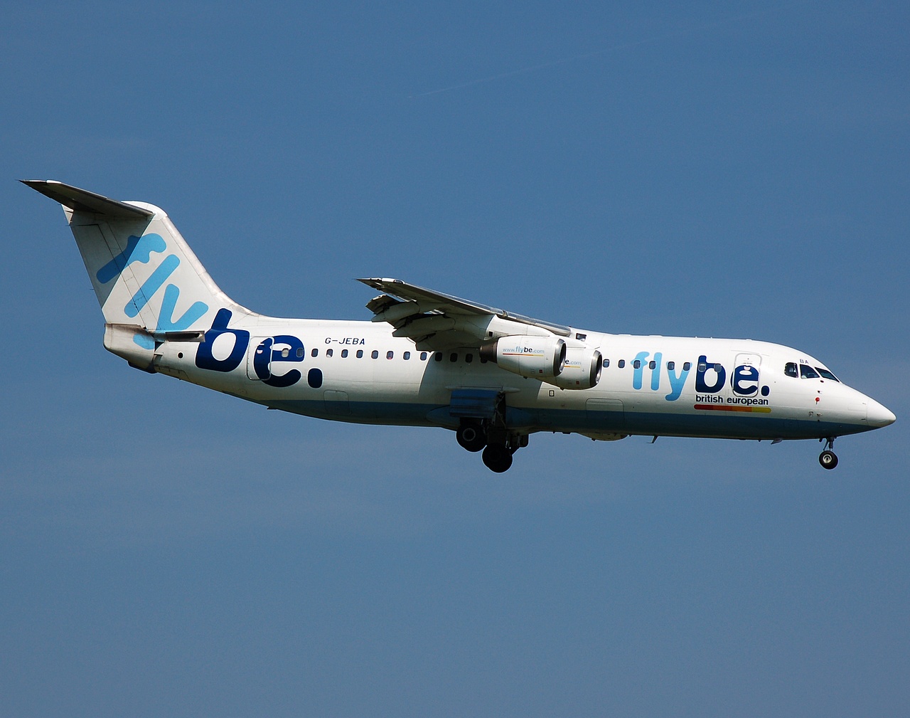 G-JEBA - BAe 146-300 - Flybe - LGW - 13-05-2008