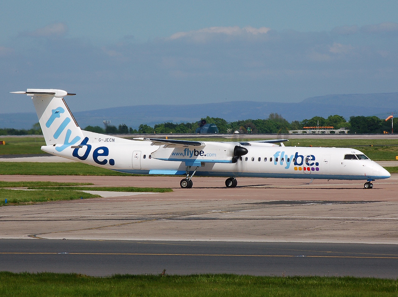 G-JECN - DHC-8-402Q - Flybe - MAN - 14-05-2008