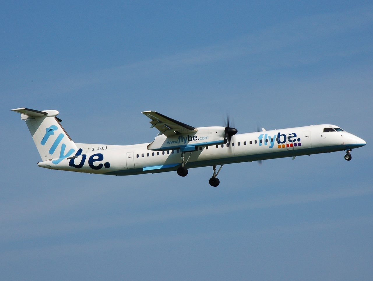 G-JECU - DHC-8-402 - Flybe - LGW - 13-05-2008