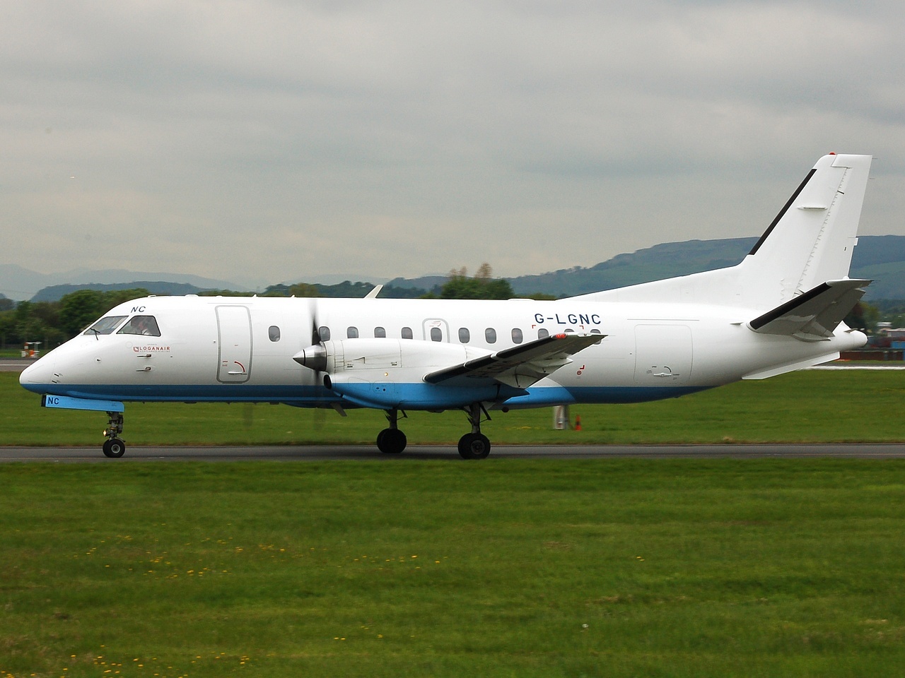 G-LGNC - Saab 340B - Loganair - GLA - 16-05-2008
