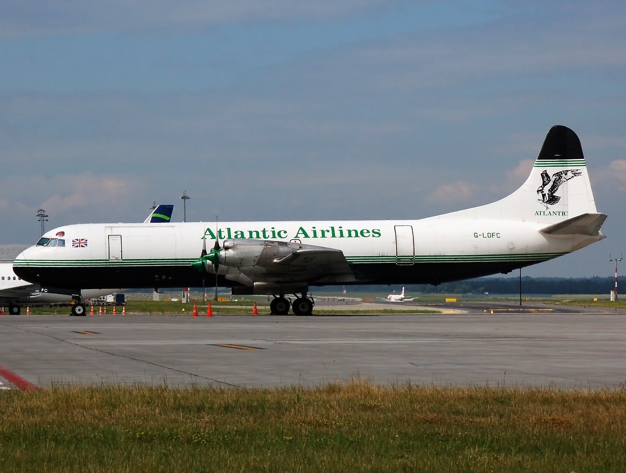 G-LOFC - L-188 Electra-A - Atlantic Airlines - PRG - 30-06-2008