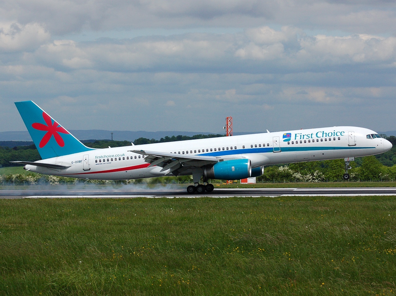 G-OOBF - 757-28A - First Choice Airways - BRS - 19-05-2008