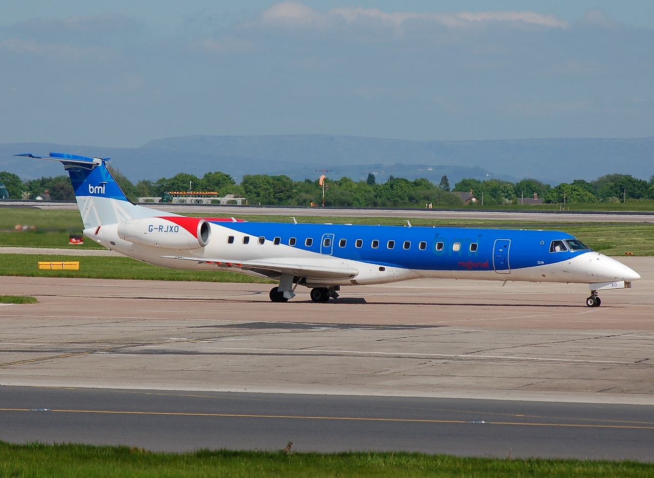 G-RJXO - ERJ-145MP - bmi Regional - MAN - 14-05-2008