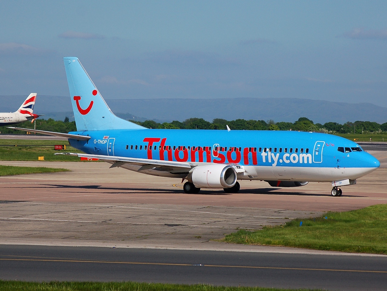 G-THOP - 737-3U3 - Thomsonfly - MAN - 14-05-2008