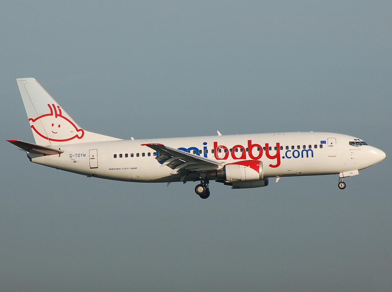 G-TOYM - 737-36Q(WL) - bmiBaby - AMS - 20-09-2008