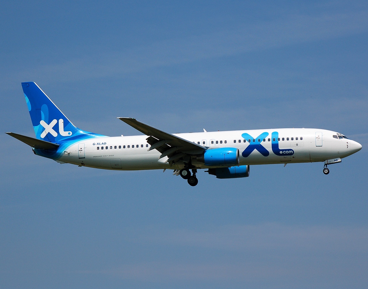 G-XLAD - 737-81Q - XL Airways France - LGW - 13-05-2008