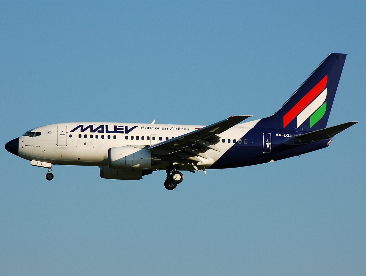 HA-LOJ - 737-6Q8 - Malev Hungarian Airlines - BRU - 24-07-2008