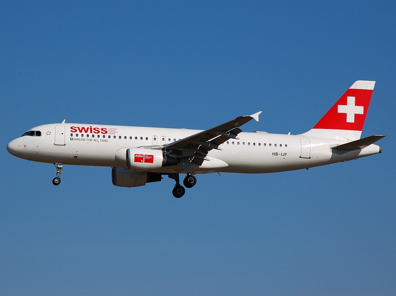 HB-IJF - A320-214 - Swiss - CPH - 18-06-2008