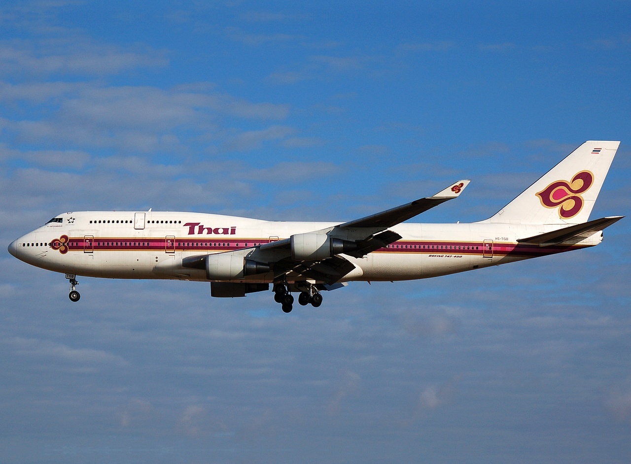 HS-TGB - 747-4D7 - Thai Airways International - CPH - 20-06-2008