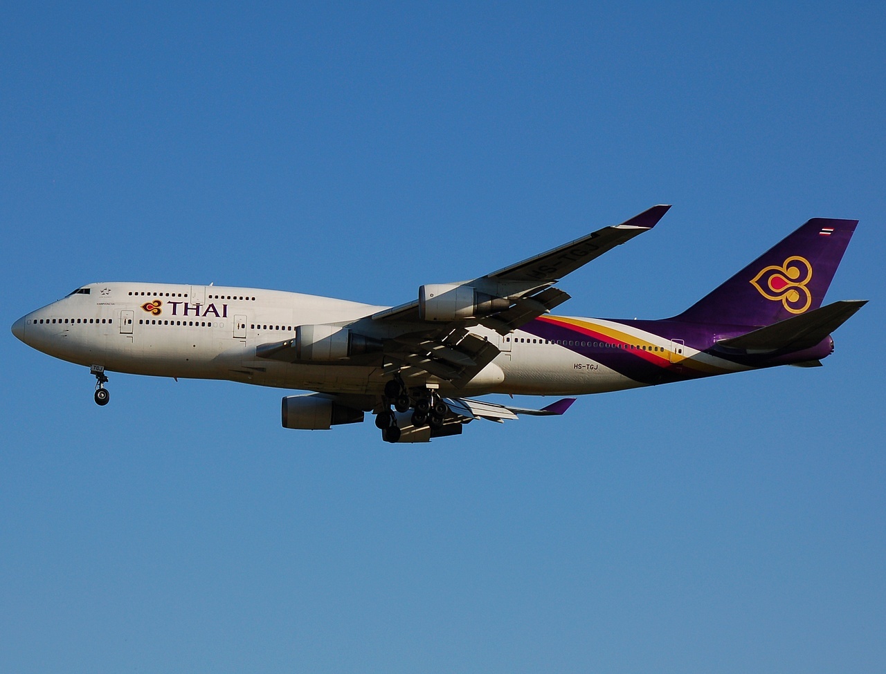 HS-TGJ - 747-4D7 - Thai Airways International - FRA - 10-05-2008