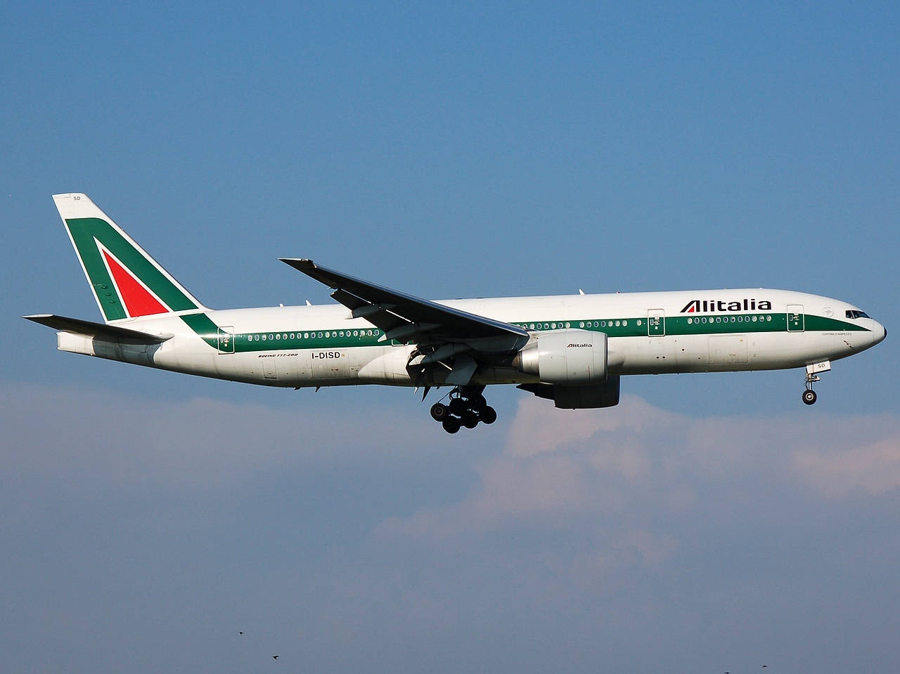 I-DISD - 777-243(ER) - Alitalia - FCO - 10-06-2008