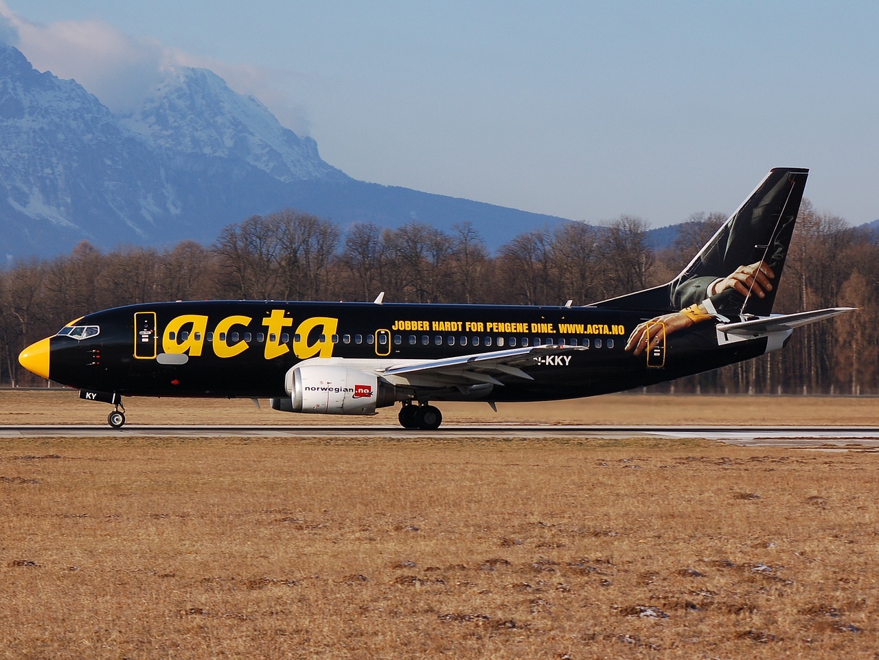 LN-KKY - 737-33S - Norwegian Air Shuttle - SZG - 16-02-2008