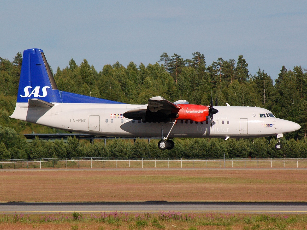 LN-RNC - Fokker 50 - SAS Scandinavian Airlines - OSL - 25-06-2008