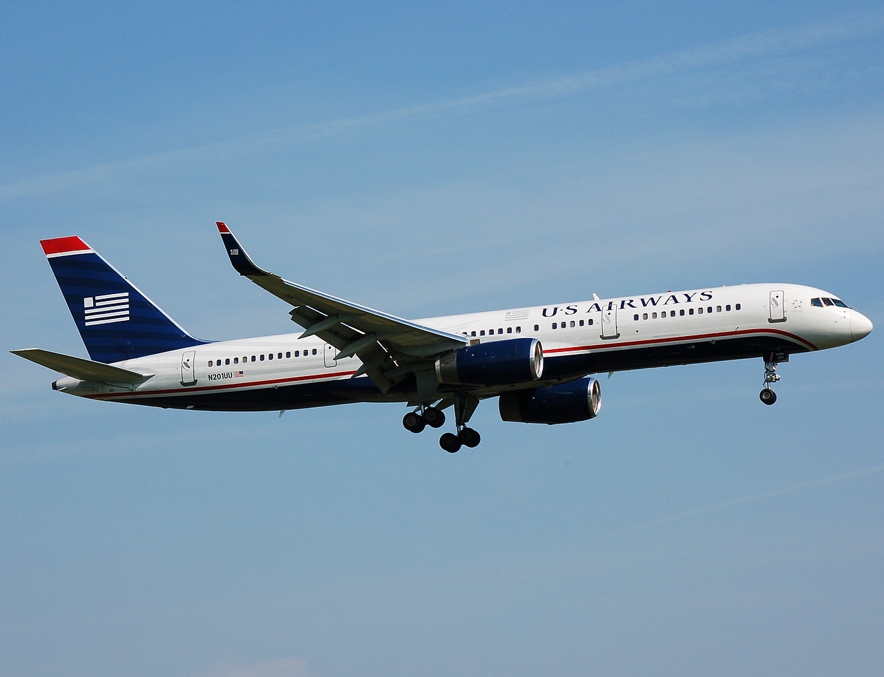 N201UU - 757-2B7(WL) - US Airways - LGW - 13-05-2008