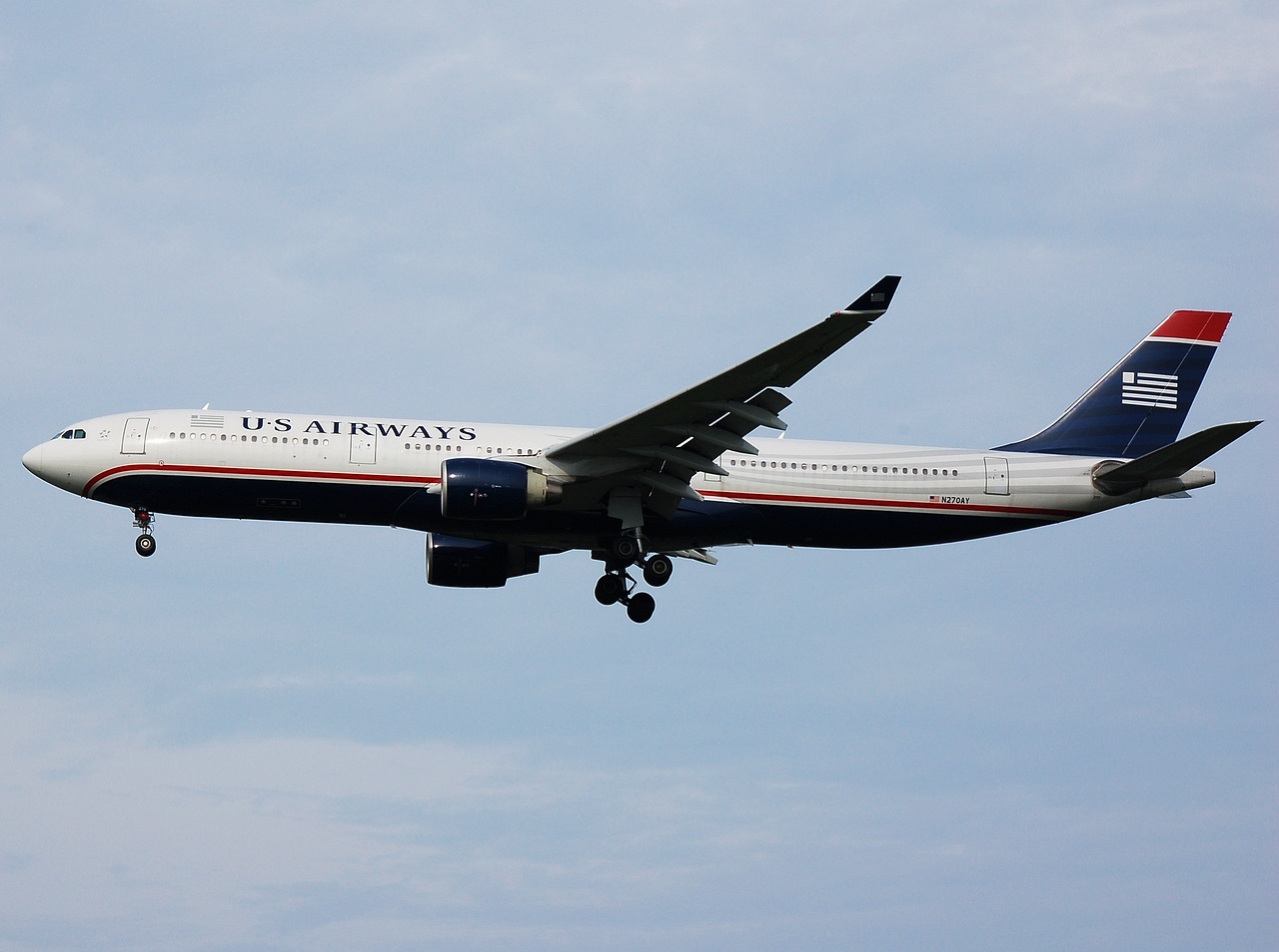 N270AY - A330-323 - US Airways - FCO - 11-06-2008
