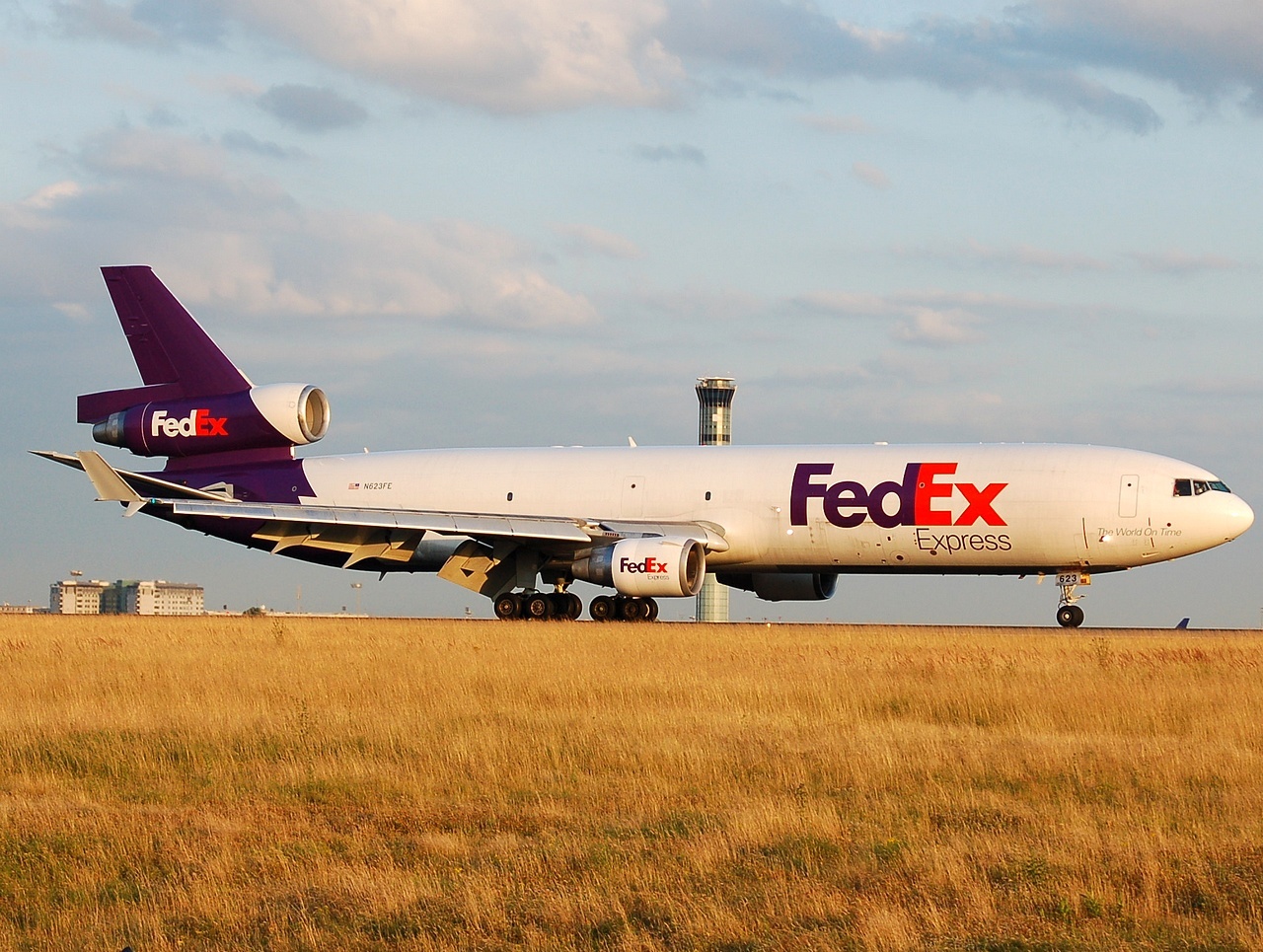 N623FE - MD-11F - Federal Express (FedEx) - CDG - 09-07-2008