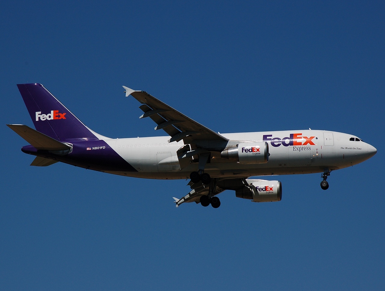 N801FD - A310-324 - Federal Express (FedEx) - FRA - 10-05-2008