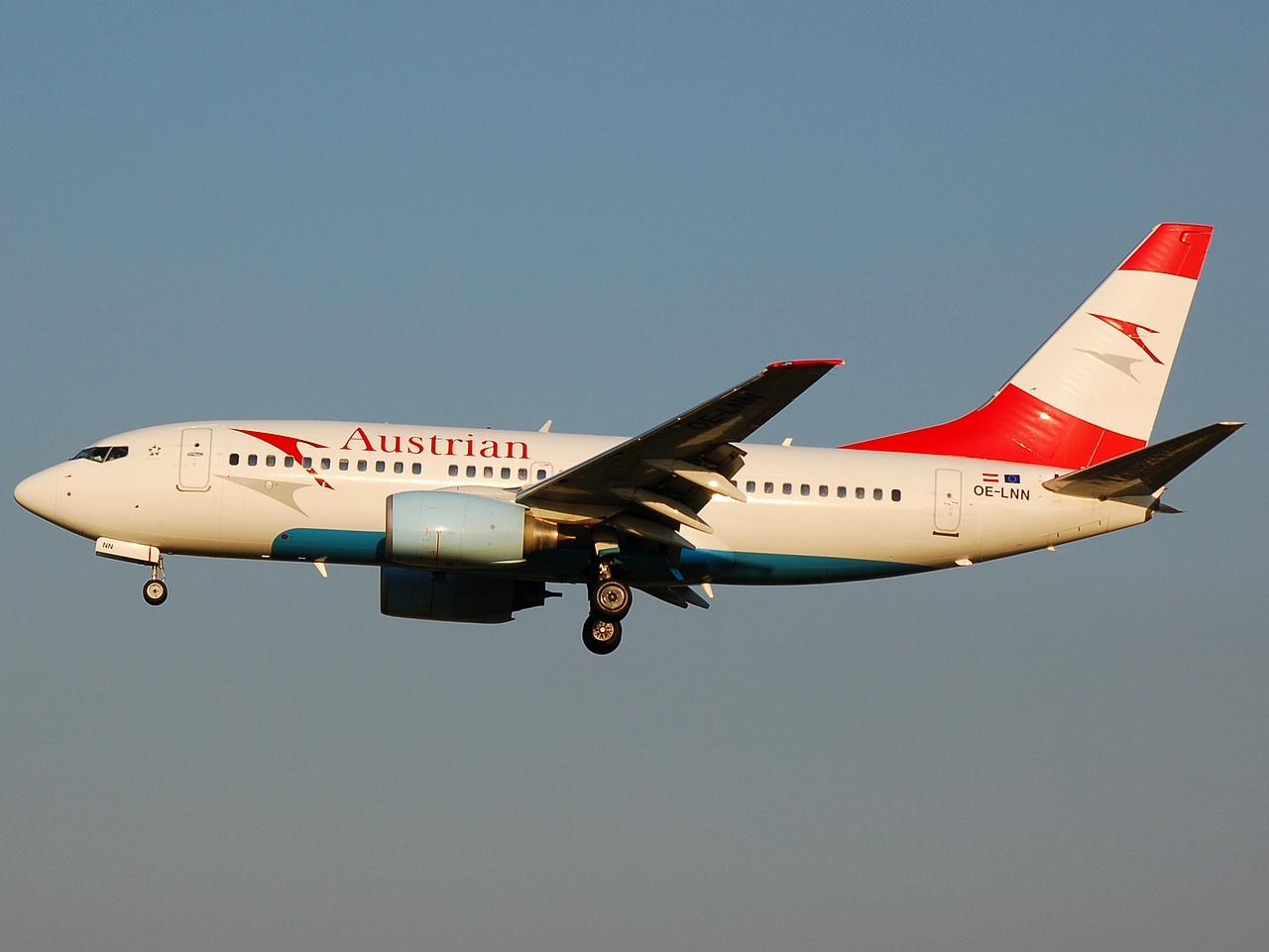 OE-LNN - 737-7Z9 - Austrian Airlines - BRU - 15-08-2008