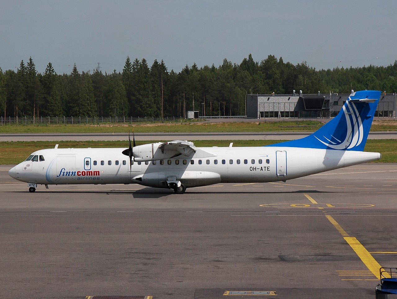 OH-ATE - ATR 72-500 (72-212A) - FinnCom Airlines - HEL - 06-06-2008