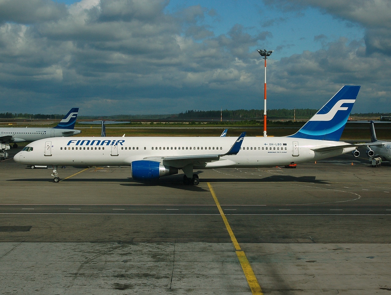 OH-LBO - 757-2Q8 - Finnair - HEL - 08-06-2008
