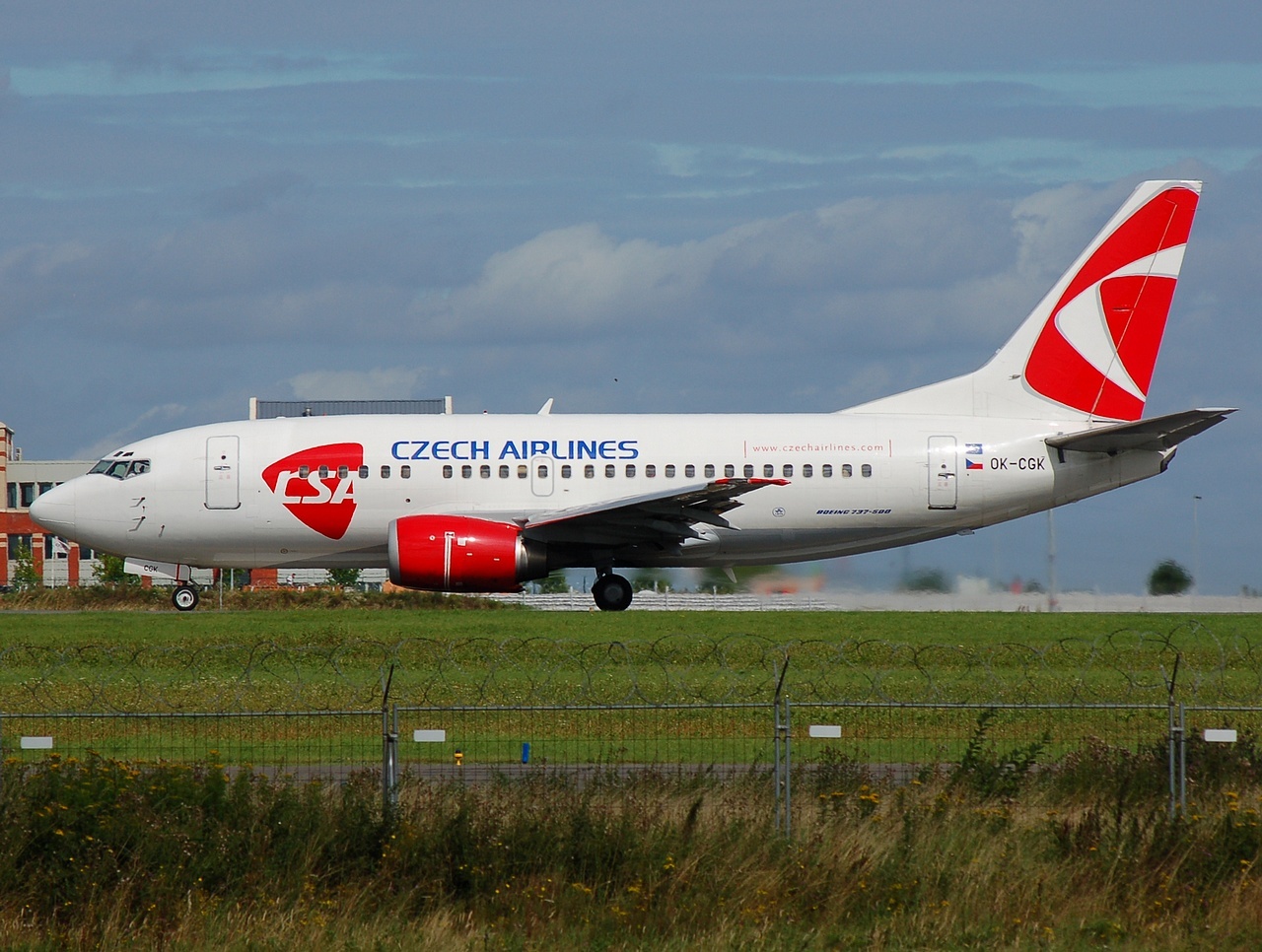 OK-CGK - 737-55S - CSA Czech Airlines - CRL - 11-08-2008