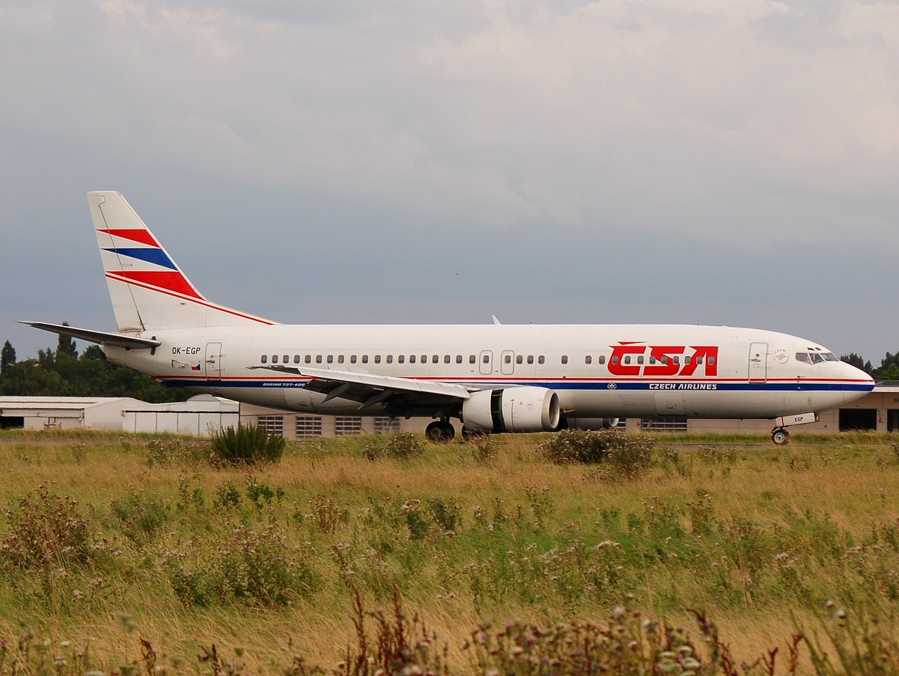 OK-EGP - 737-45S - CSA Czech Airlines - CRL - 11-08-2008
