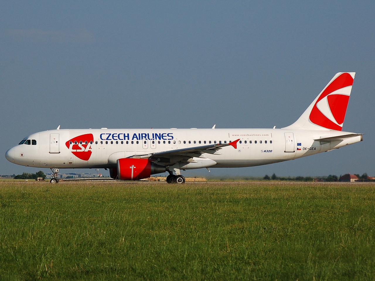 OK-GEA - A320-214 - CSA Czech Airlines - PRG - 30-06-2008