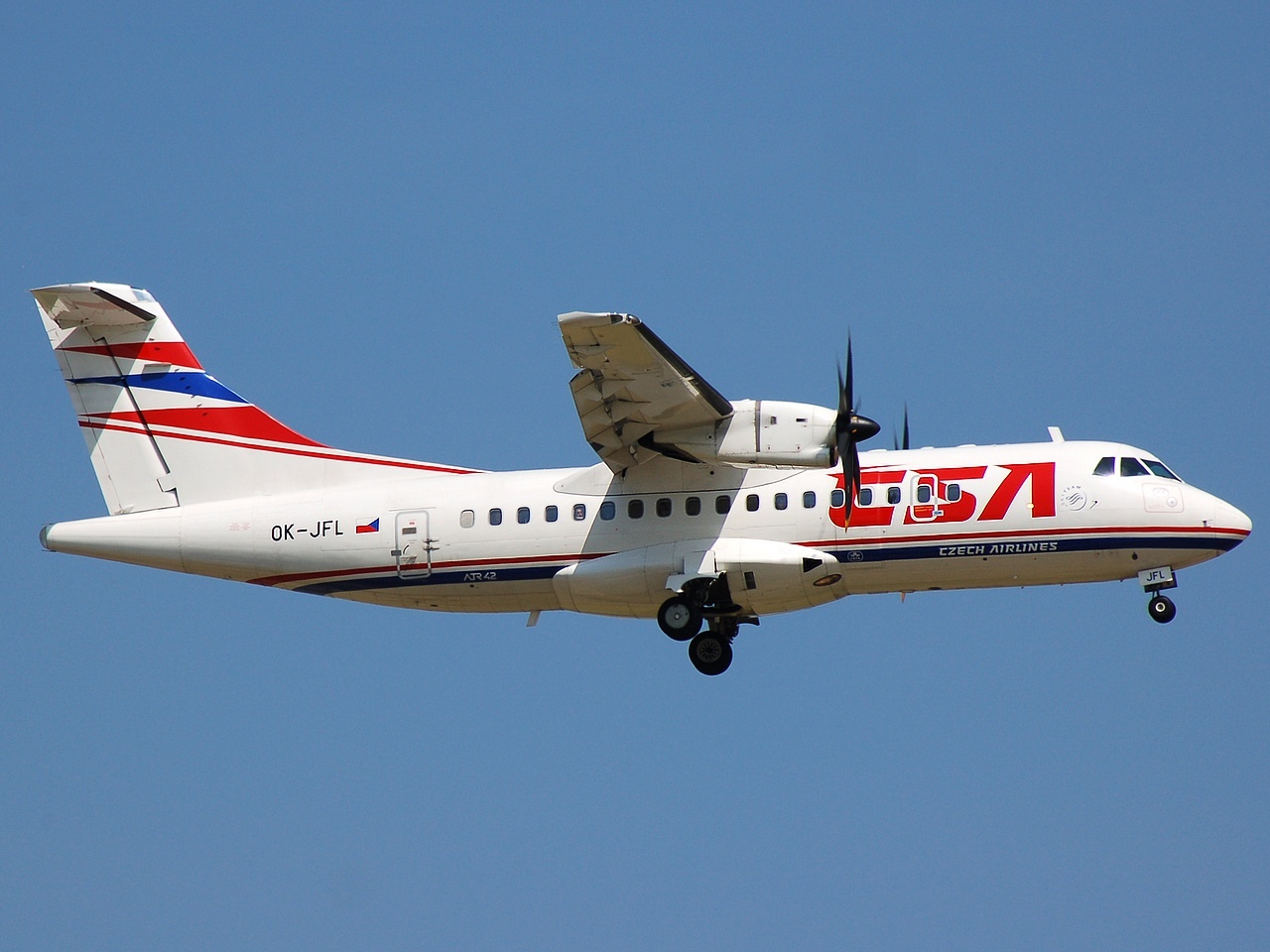 OK-JFL - ATR 42-500 - CSA Czech Airlines - PRG - 01-07-2008