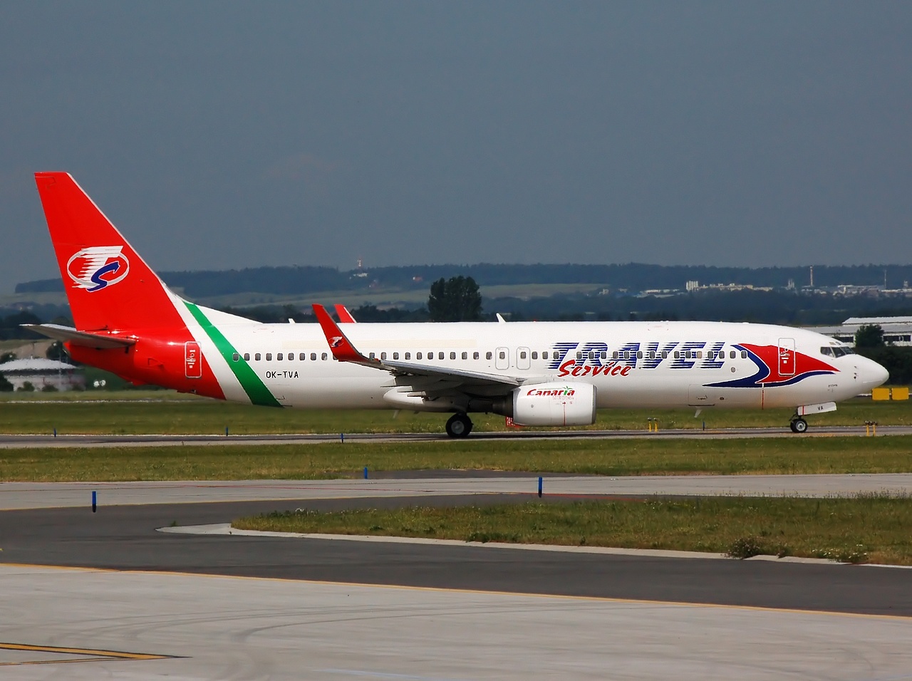 OK-TVA - 737-86N(WL) - Travel Service - PRG - 30-06-2008
