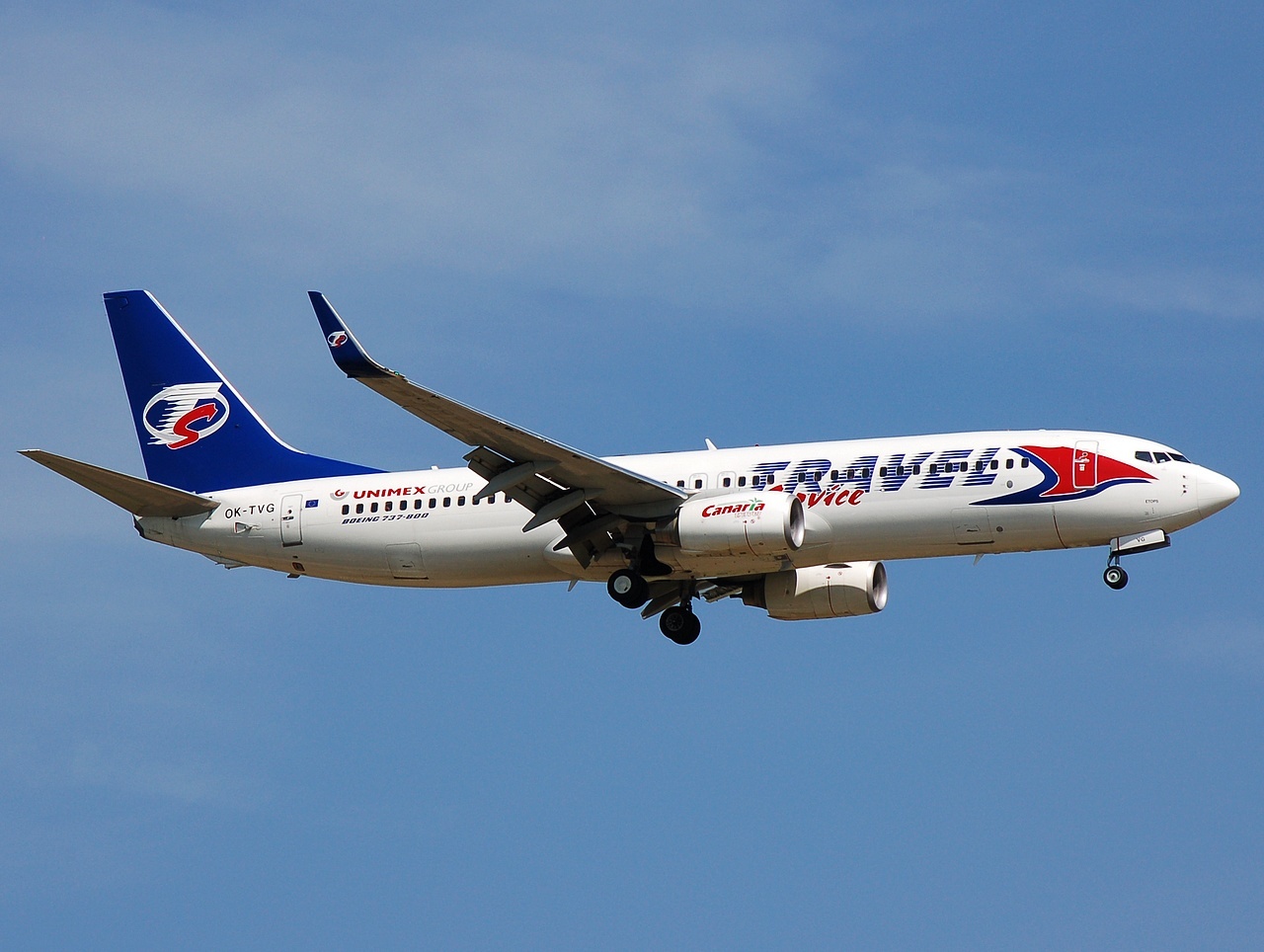 OK-TVG - 737-8Q8(WL) - Travel Service - PRG - 01-07-2008