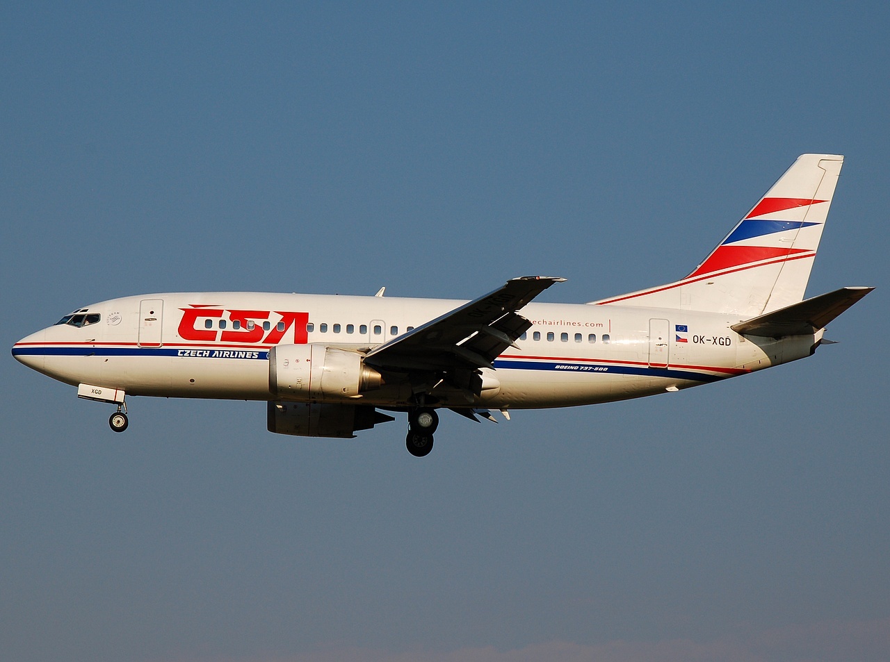 OK-XGD - 737-55S - CSA Czech Airlines - BRU - 15-08-2008