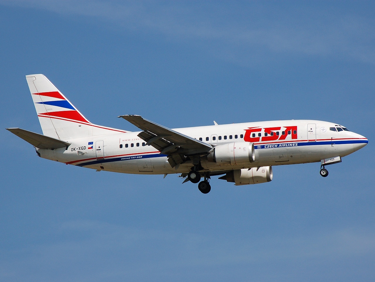 OK-XGD - 737-55S - CSA Czech Airlines - PRG - 01-07-2008b