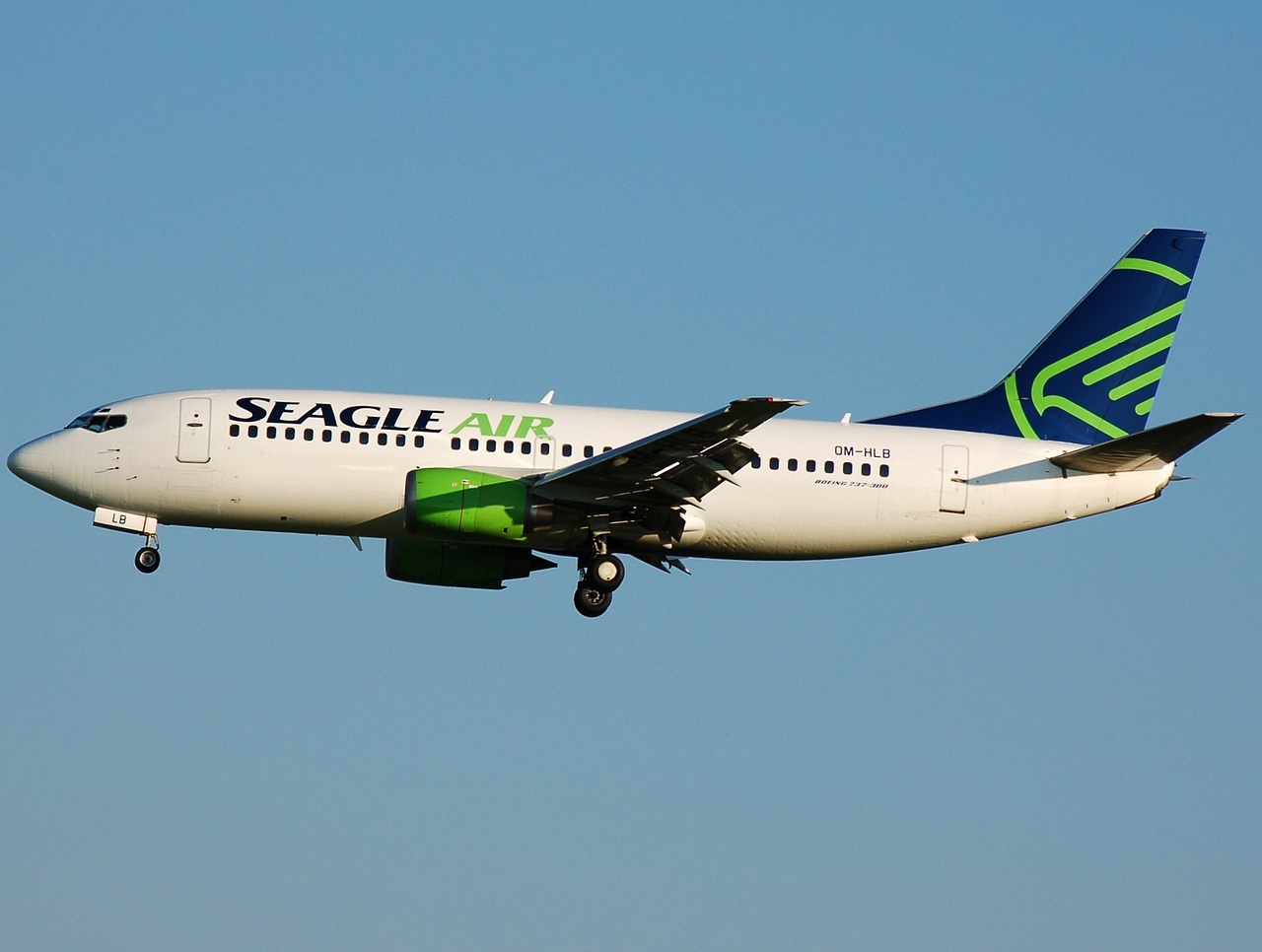 OM-HLB - 737-33A - Seagle Air - BRU - 24-07-2008
