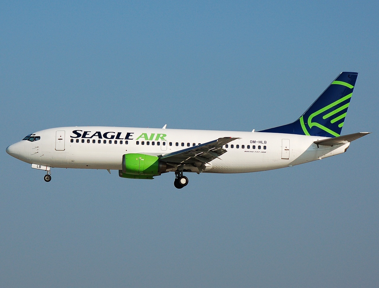 OM-HLB - 737-33A - Seagle Air - PRG - 30-06-2008
