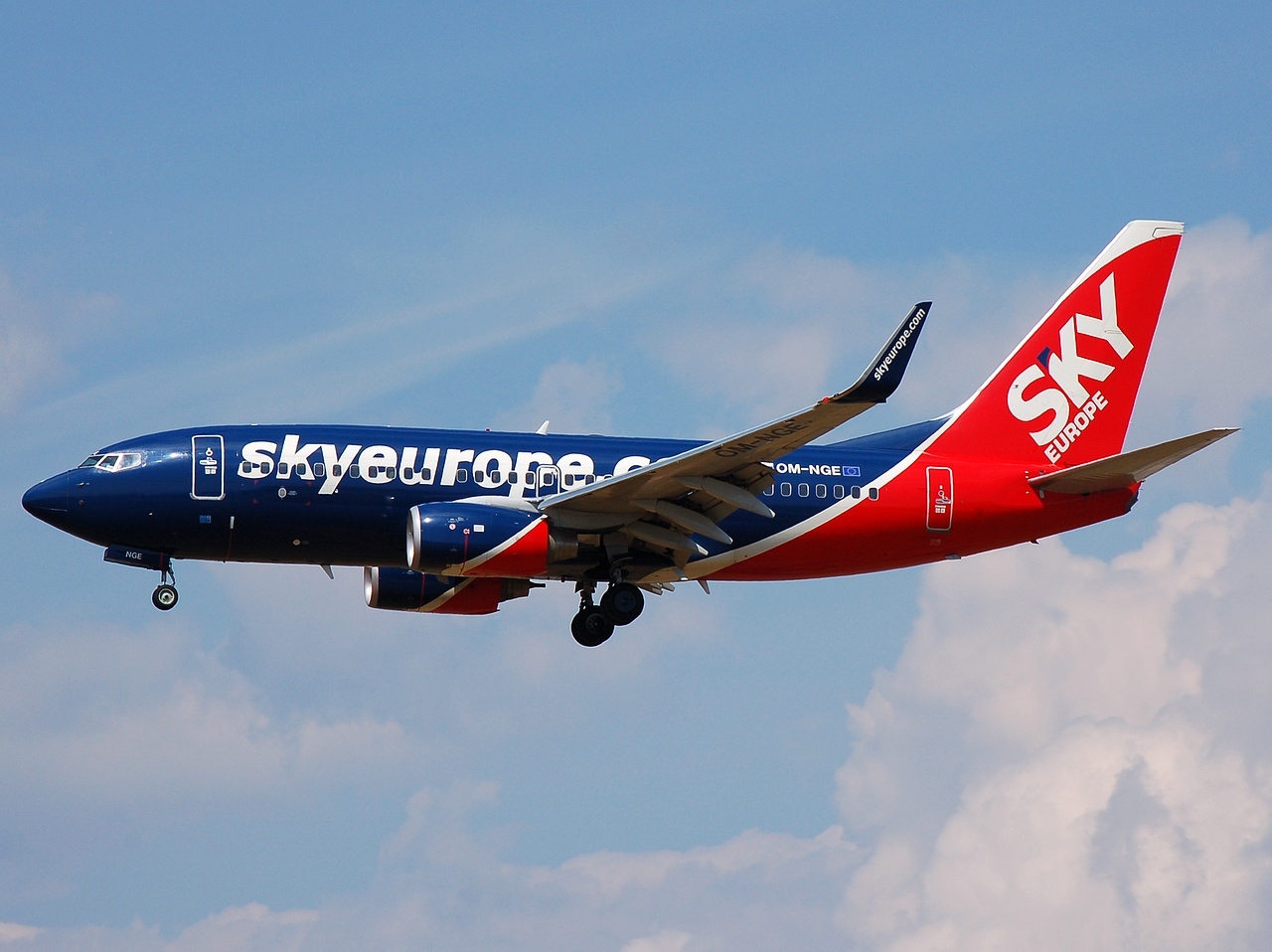 OM-NGE - 737-76N(WL) - SkyEurope Airlines - CPH - 18-06-2008