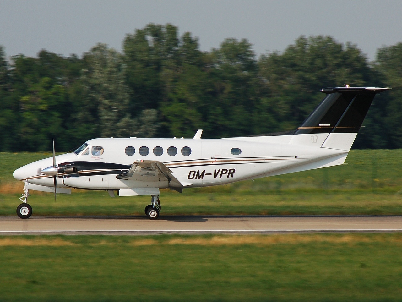 OM-VPR - Super King Air B200GT - VIP Wings - BTS - 02-07-2008