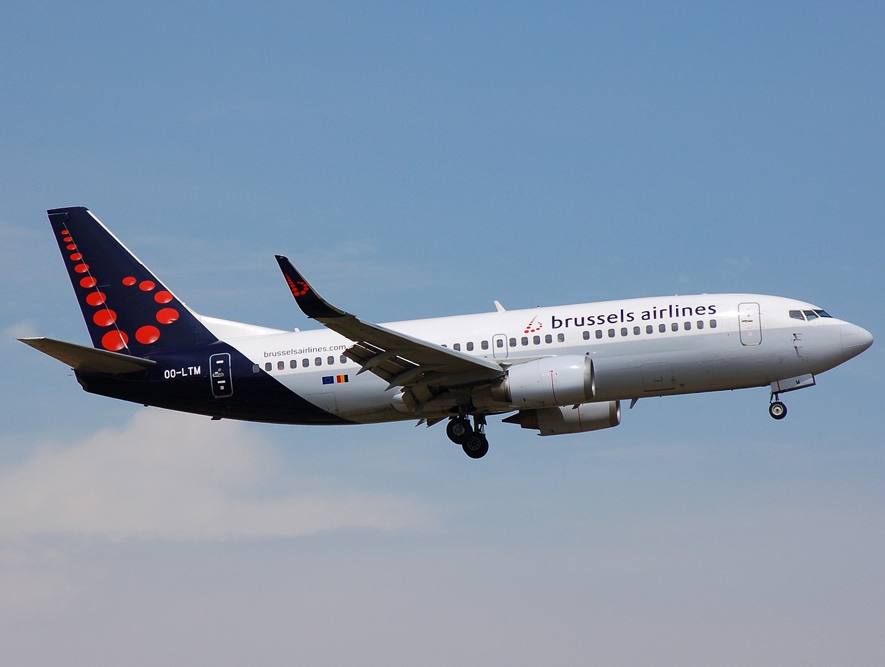OO-LTM - 737-3M8(WL) - Brussels Airlines - FCO - 11-06-2008