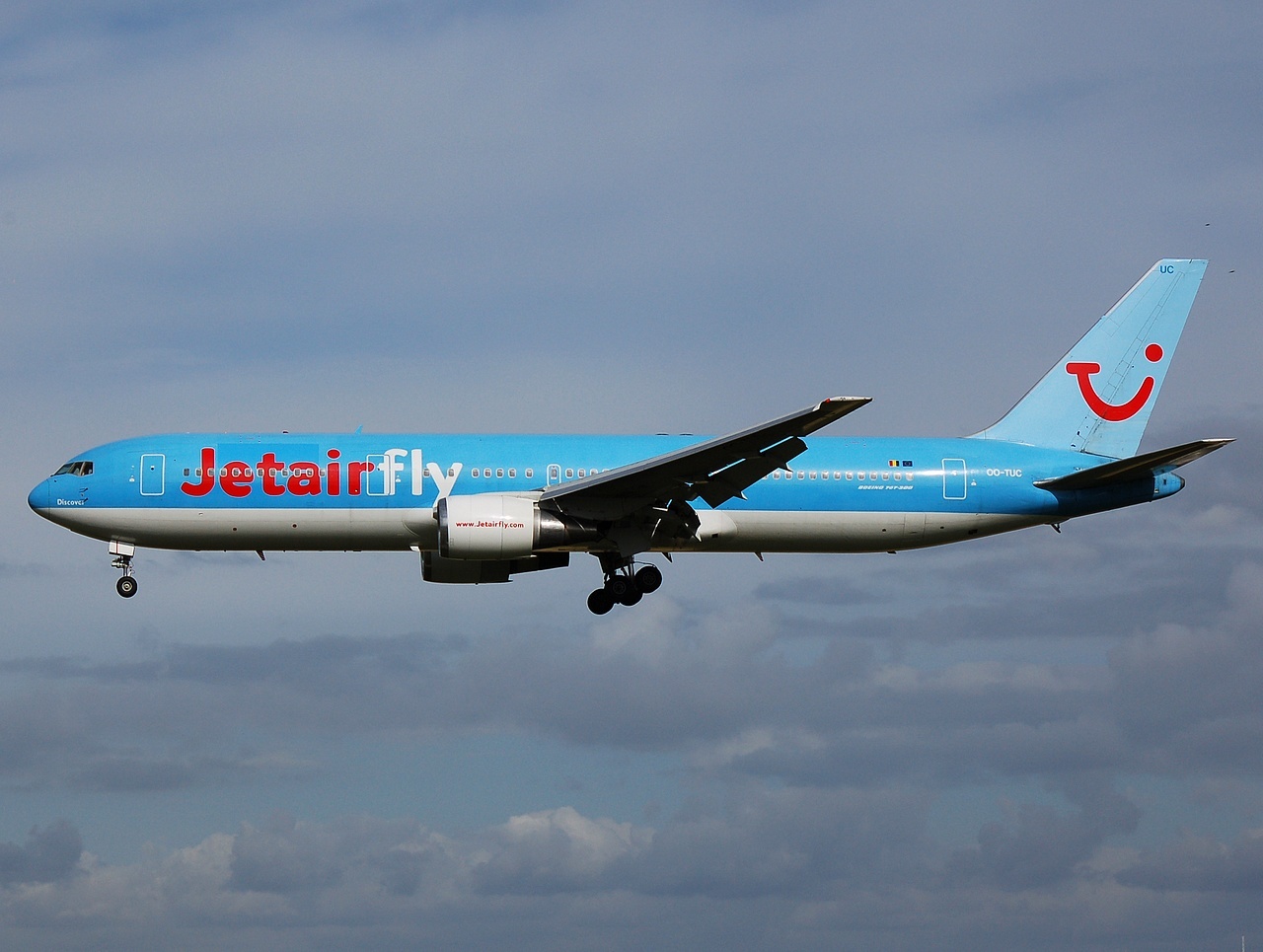 OO-TUC - 767-341(ER) - JetairFly - LIS - 29-05-2008