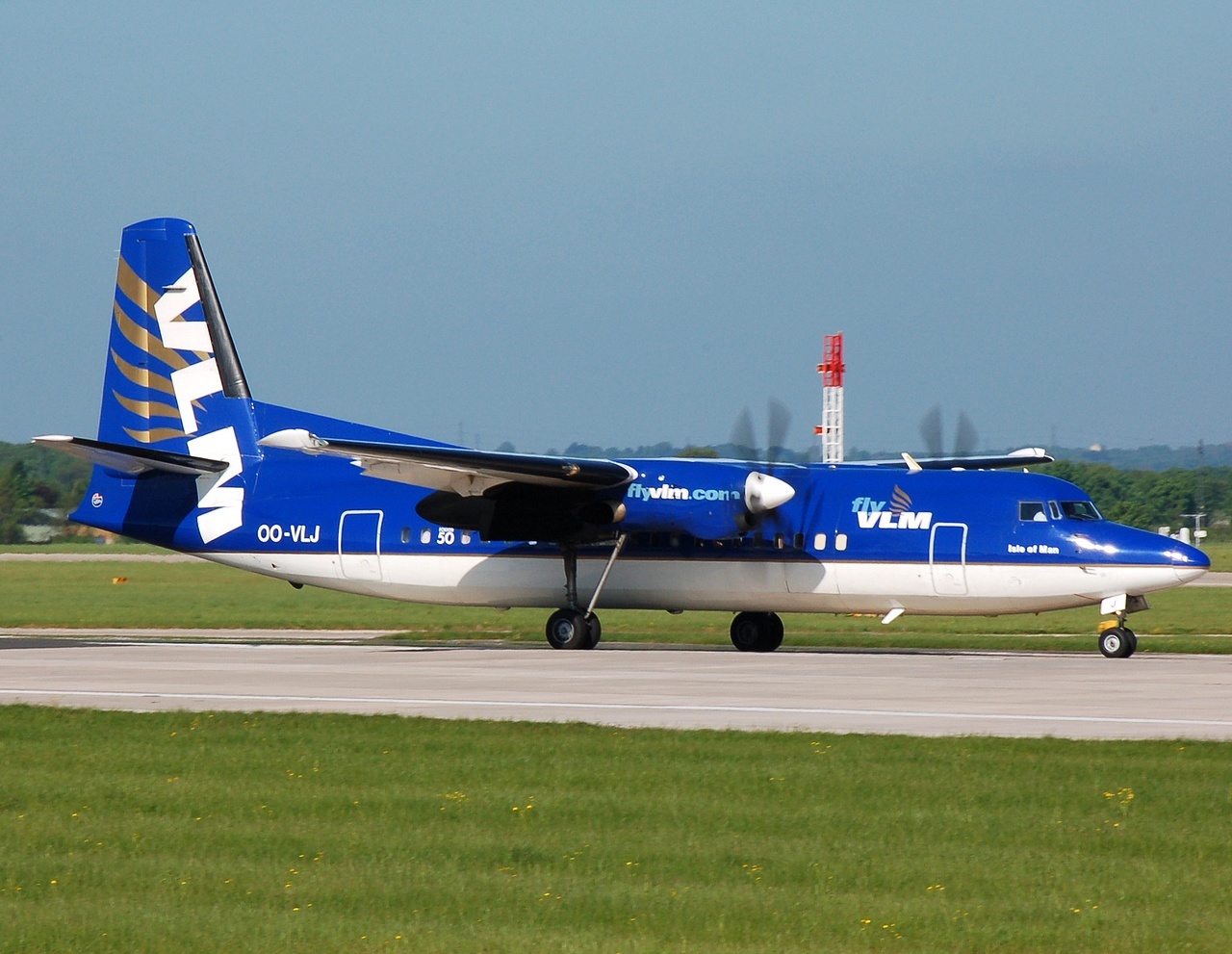 OO-VLJ - Fokker 50 - VLM - MAN - 14-05-2008