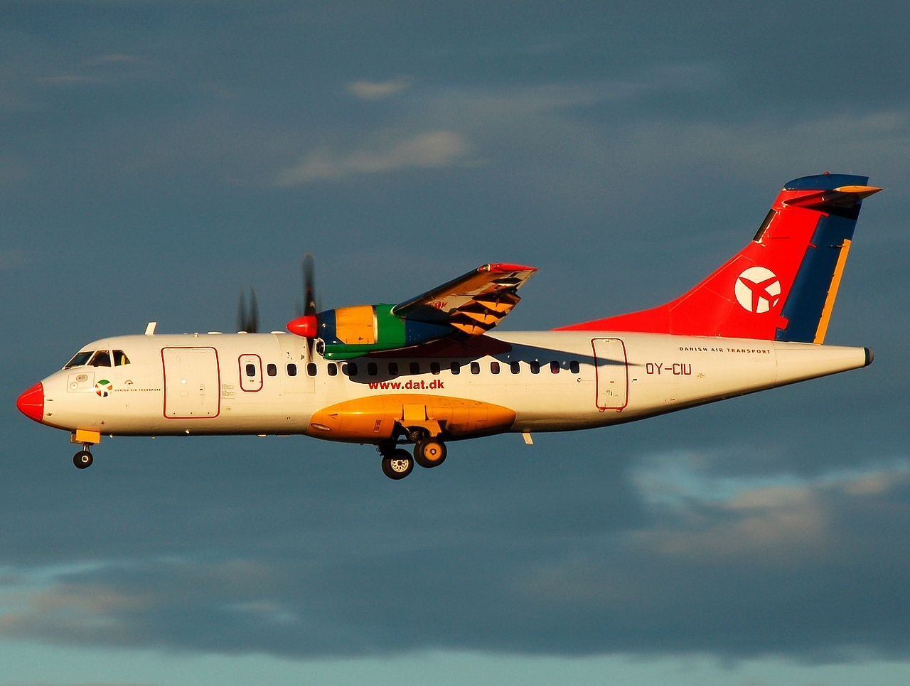 OY-CIU - ATR 42-300 - Danish Air Transport (DAT) - OSL - 24-06-2008
